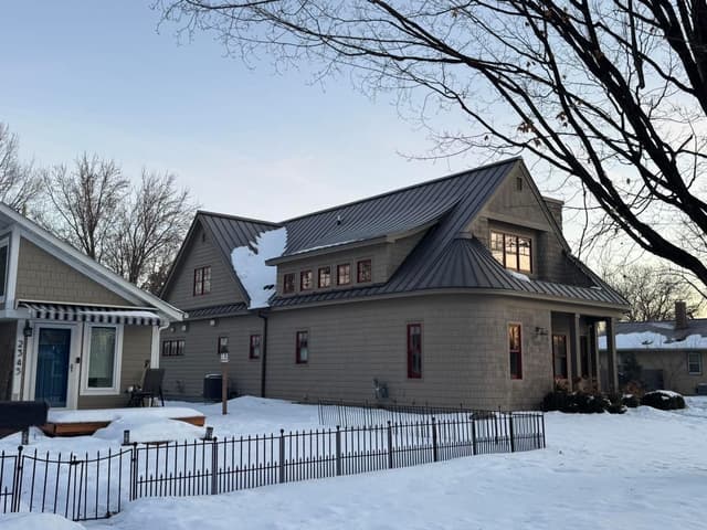 Standing Seam Roof in White Bear Lake, MN